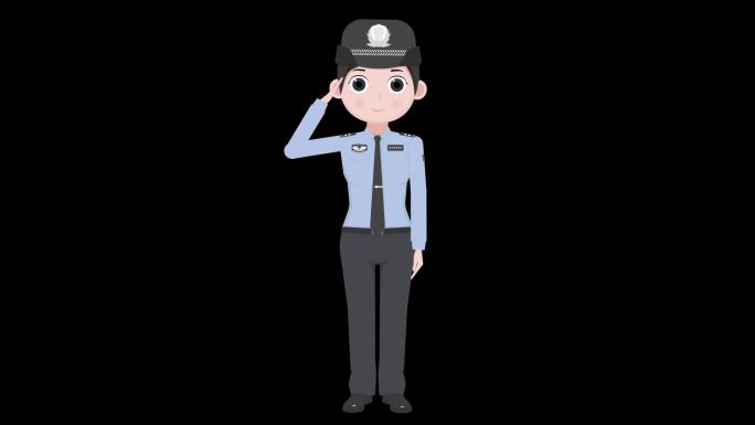 女警察mg动画