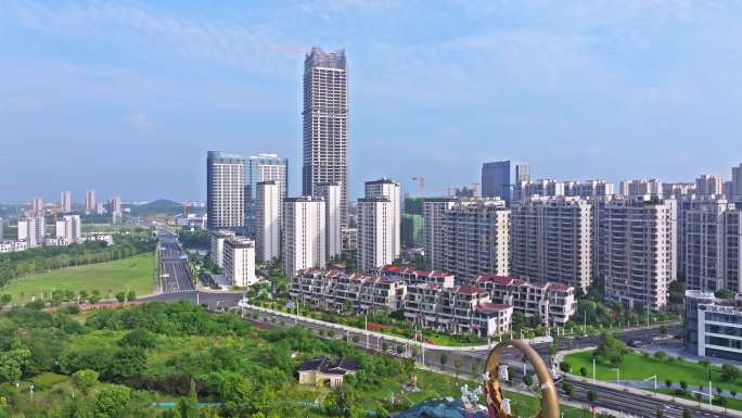 航拍江西吉安市宣传片