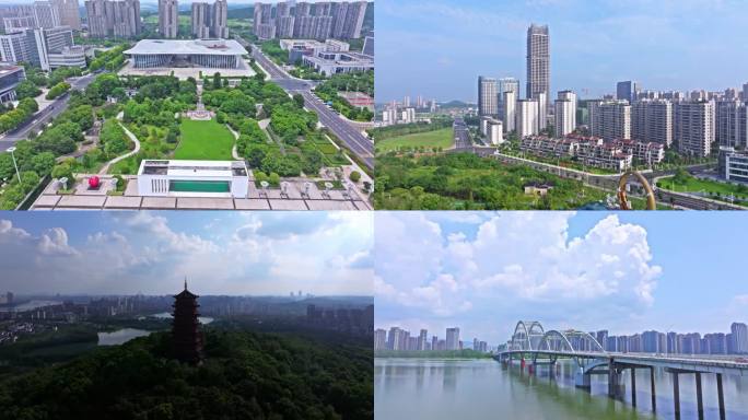 航拍江西吉安市宣传片