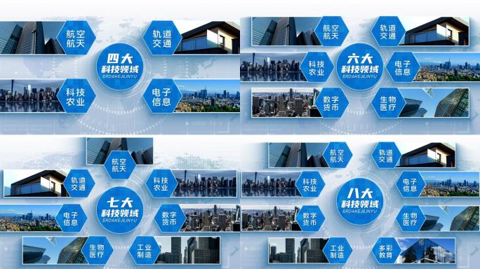 简洁企业图文板块组织架构文字信息分类