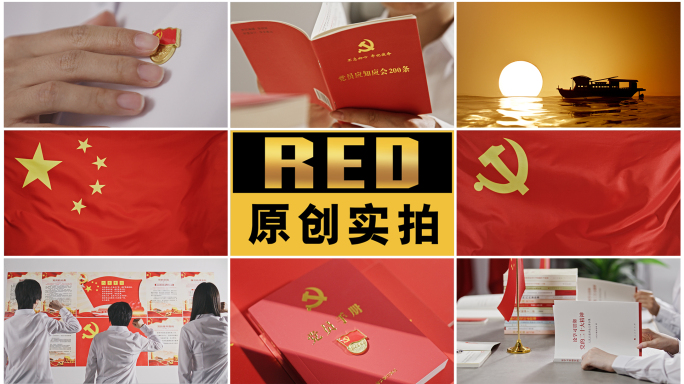 党建 党员学习 七一 党徽