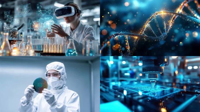 实验室高端科技科研创新未来生物医学研究