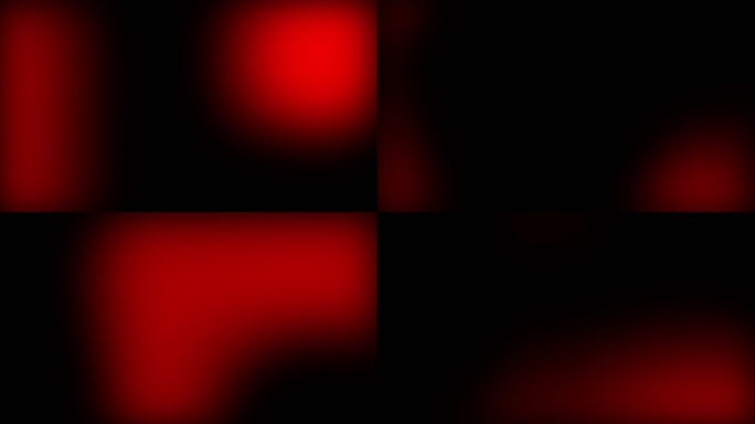 红色模糊光斑