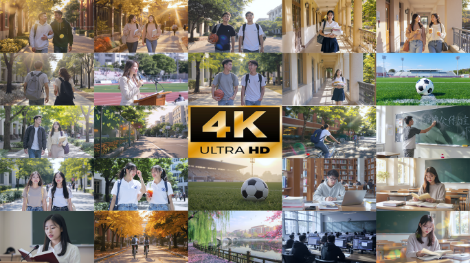 【4K合集】大学生活