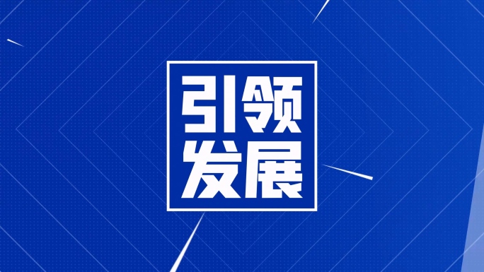 30S大气简洁蓝色文字快闪