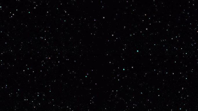 8k星空闪烁粒子唯美背景
