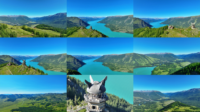 新疆喀纳斯湖风光 人间仙境喀纳斯