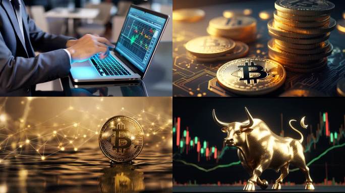 金融股市科技经济交易股票投资K线比特币