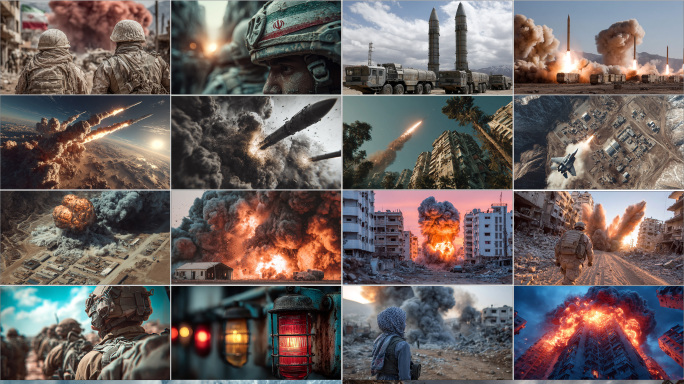 现代战争 伊朗以色列冲突 导弹