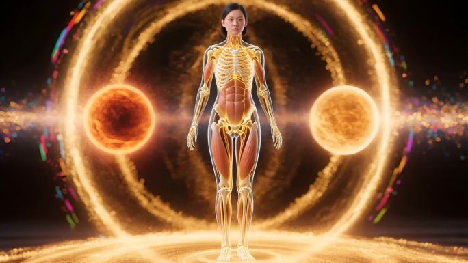 人体能量场可视化