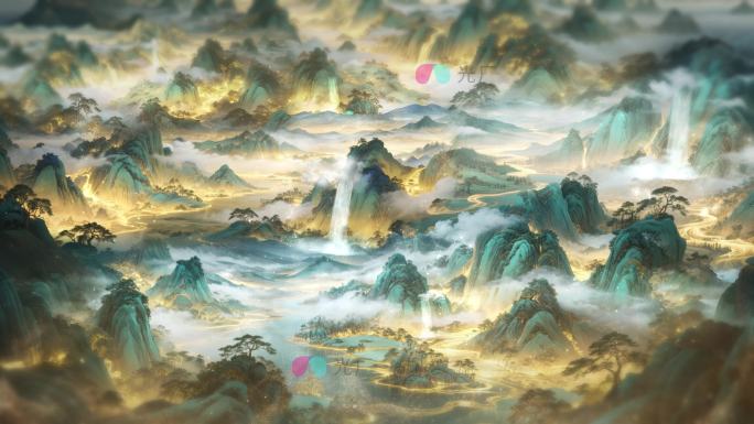 4k唯美千里江山