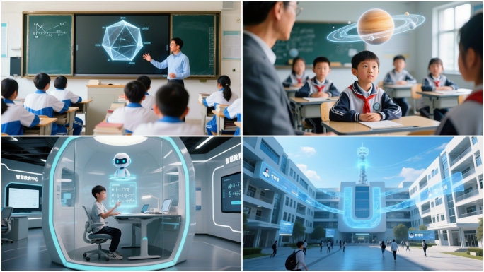 教育智慧教育智慧校园智能教学AI教育教室
