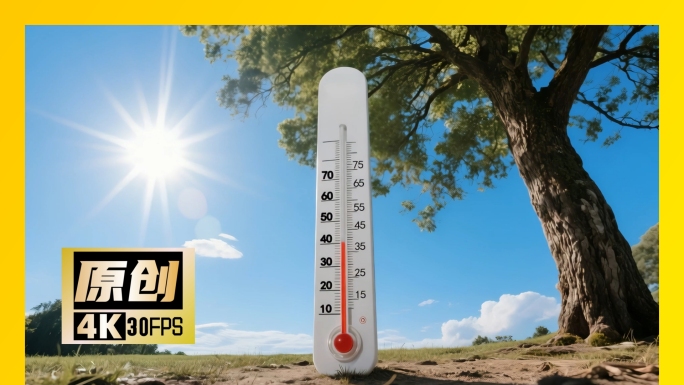 高温天气 升温 夏日炎热 防暑避暑