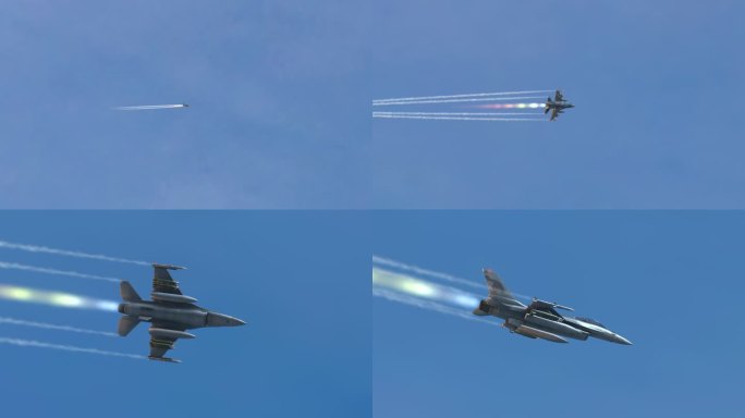 飞机尾焰AE模板