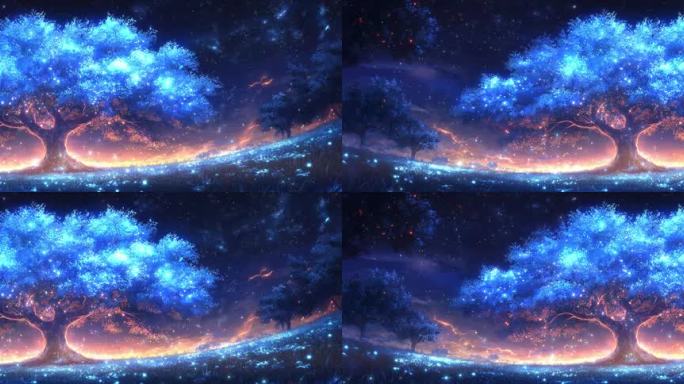 【6K】梦幻星空大树