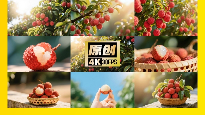 荔枝 荔枝成熟 荔枝特写