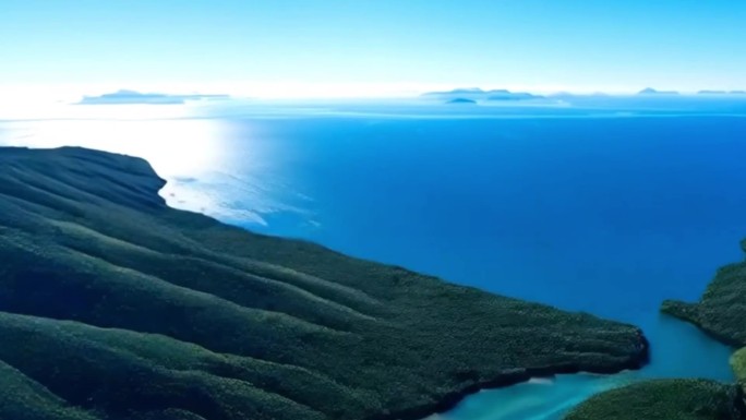 峡谷河流风光