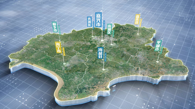 嘉兴市地图区位素雅分布嘉兴地图