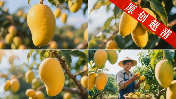 芒果 芒果种植 小台芒 大芒果 芒果丰收