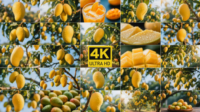 芒果 芒果种植 小台芒 大芒果 芒果丰收