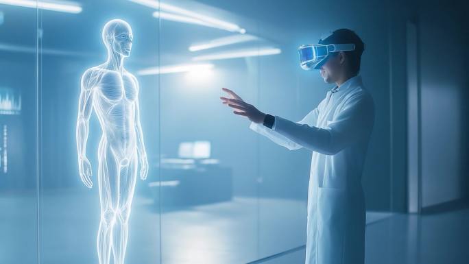 VR技术人体医学研究虚拟现实人体解剖教学