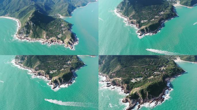 【4K实拍】深圳鹿嘴山庄全景航拍08