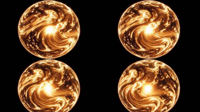 金色能量漩涡宇宙