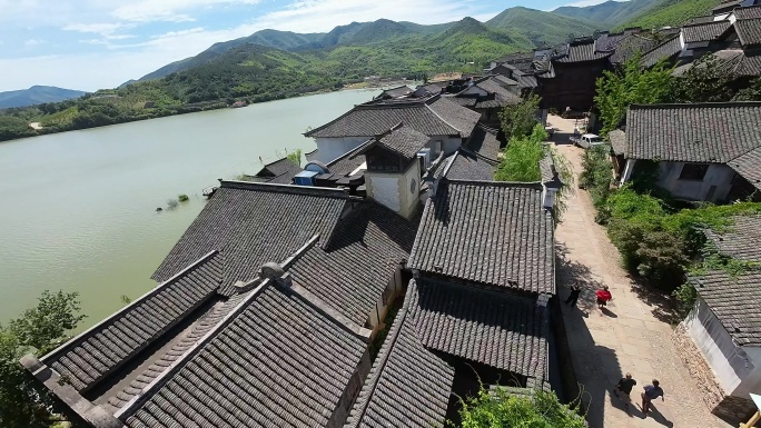 江苏无锡宜兴窑湖小镇竹林穿越机FPV