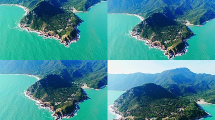 【4K实拍】深圳鹿嘴山庄全景航拍08