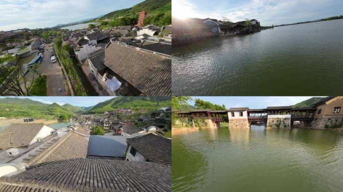 江苏无锡宜兴窑湖小镇竹林穿越机FPV