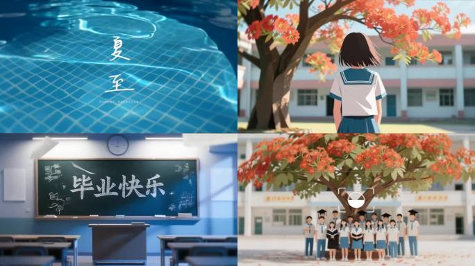 毕业季的青春回忆夏天节气