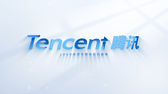 简洁大气笑脸图片汇聚logo片头