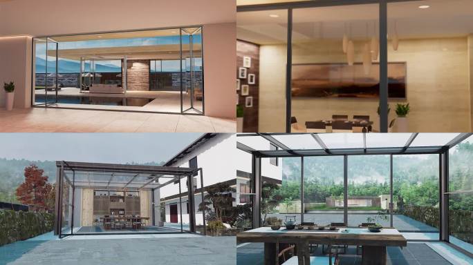 别墅大平层 C4D模型