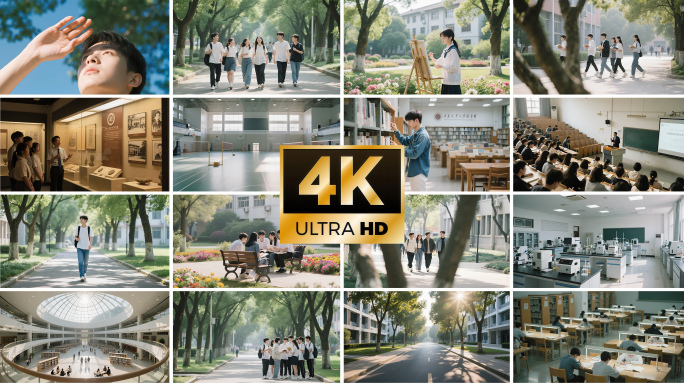 大学生校园生活学校上课教育青春