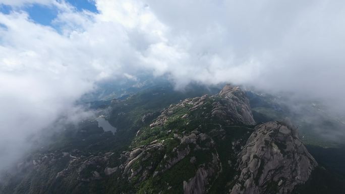 安徽安庆潜山市天柱山穿越机FPV