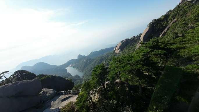安徽安庆潜山市天柱山穿越机FPV