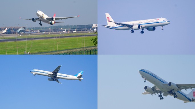 飞机起飞 机场 飞机 飞机降落 航空公司