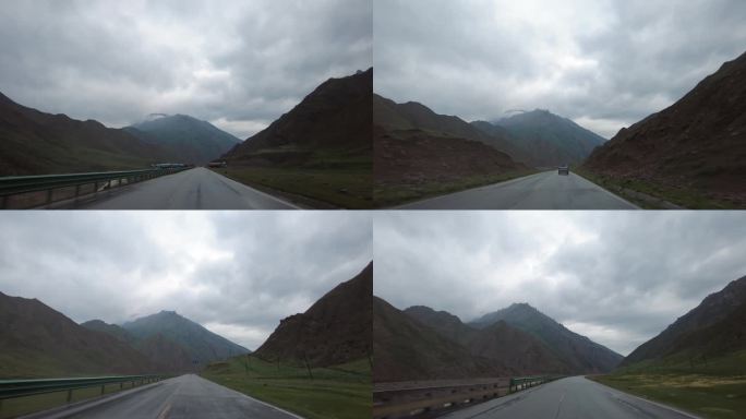 雨后山间公路