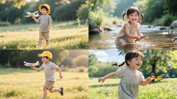 儿童 幼儿 玩耍