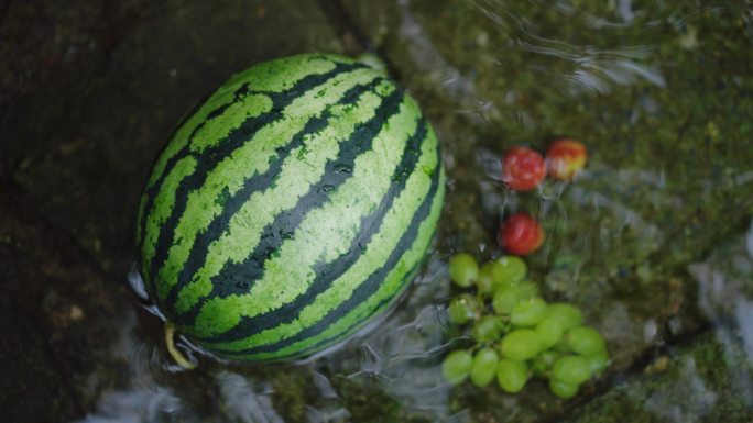 溪水 水果 溪水荔枝 西瓜 葡萄