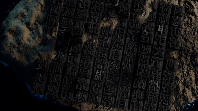 四大发明概念创意场景素材