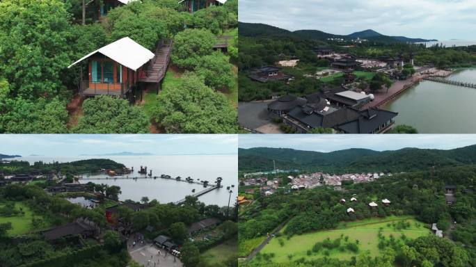 无锡三国城水浒城木屋酒店