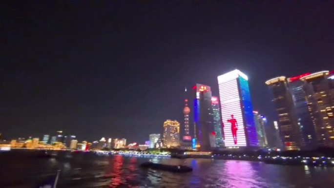 上海浦东新区夜景