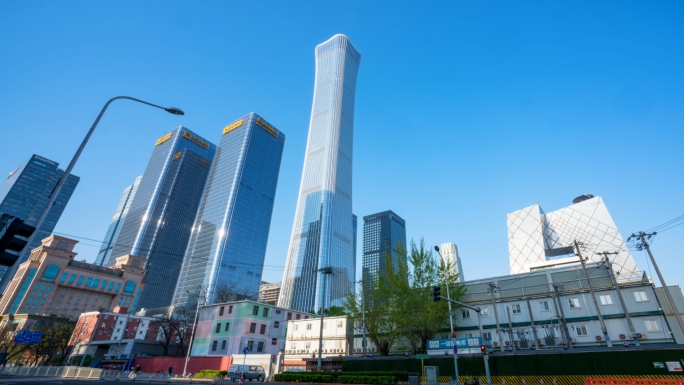 北京CBD延时合集  8K