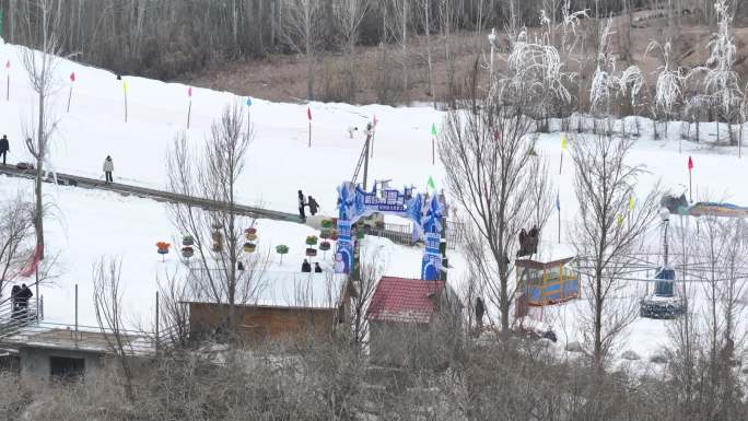 莎车县  乌达力克镇 滑雪场