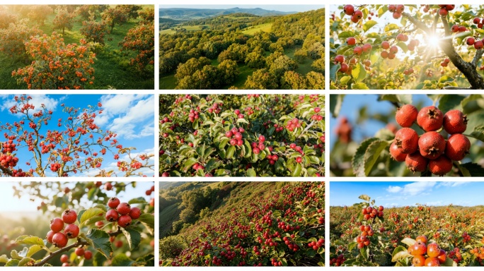 03山楂树硕果累累 大景