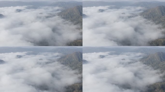 山间云海壮丽景观