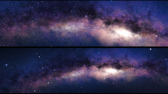 8k超宽屏星空粒子宇宙背景