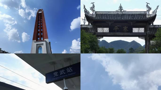 01 贵州贵阳贵安一组延时镜头高铁大学