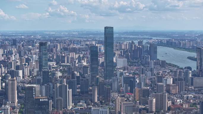 长沙蓝天白云延时